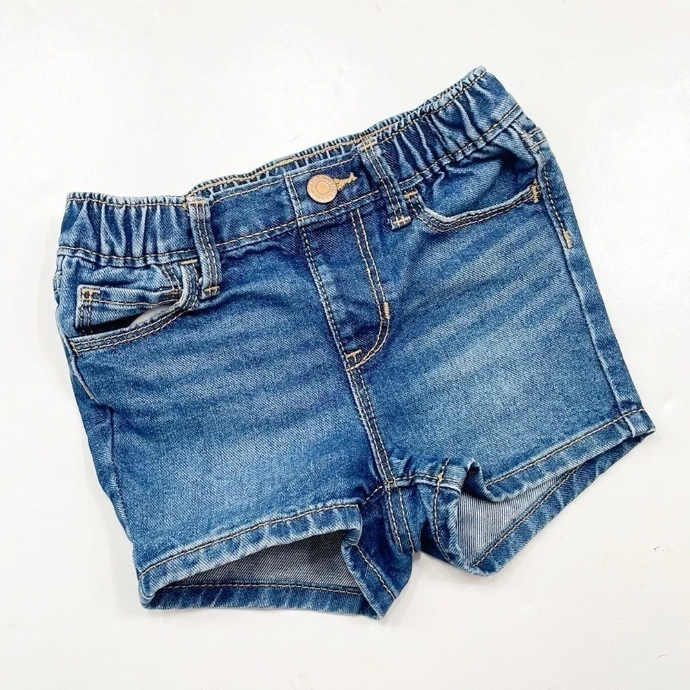Old Navy baby girls denim shorts